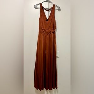 Anthropology Jump Suit Burnt Orange XS/S
